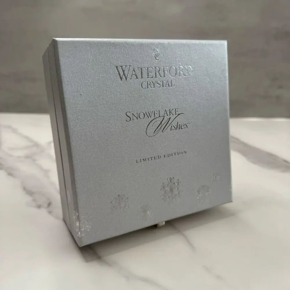 Waterford | Limited Edition 2013 Snowflake Wishes Ornament